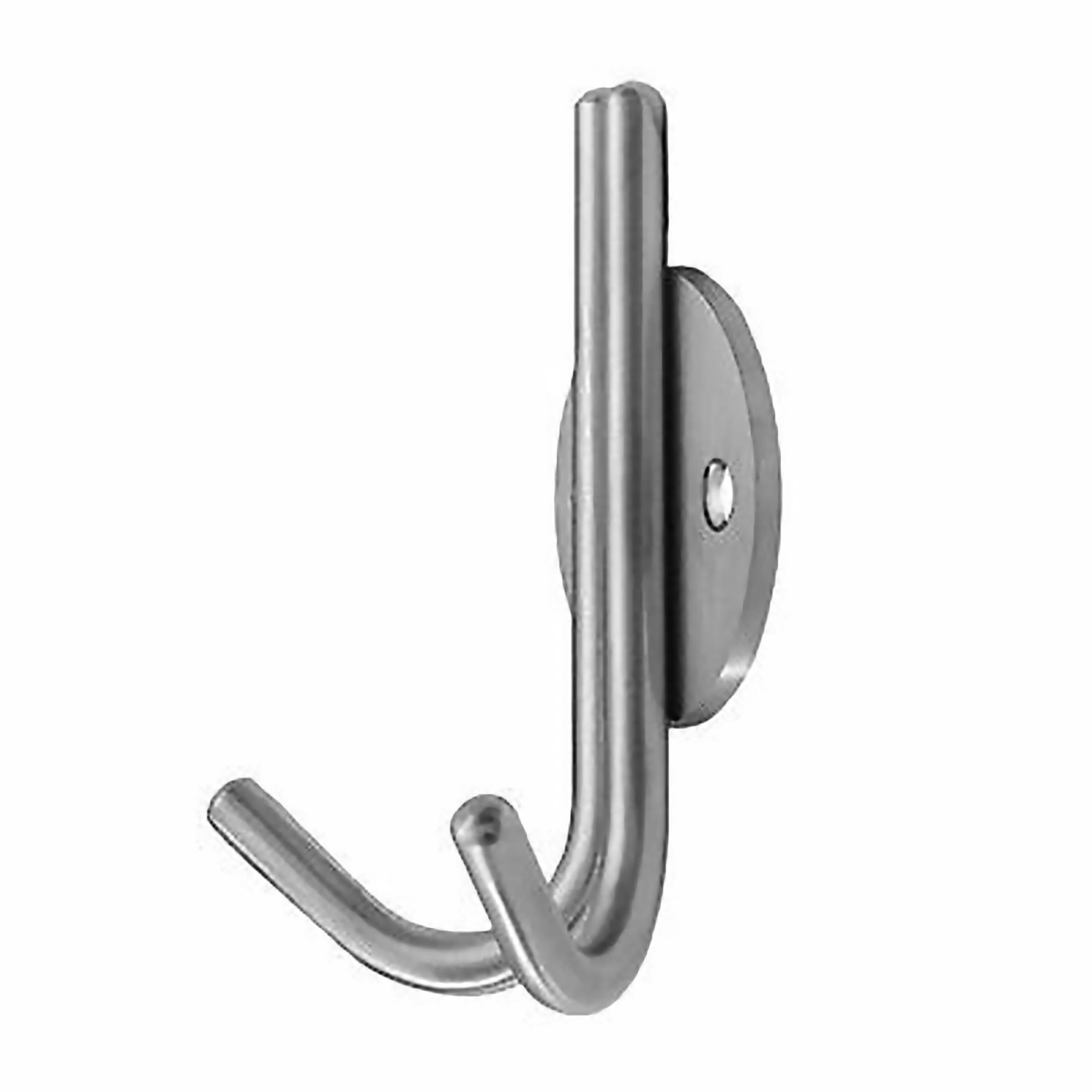 Edelstahl Garderobenhaken Wandgarderobe V4A massiv Garderobe Mantelhaken Haken Doppel