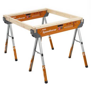 BORA Speedhorse XT Gerüstbock, höhenverstellbar, Zweier-Set