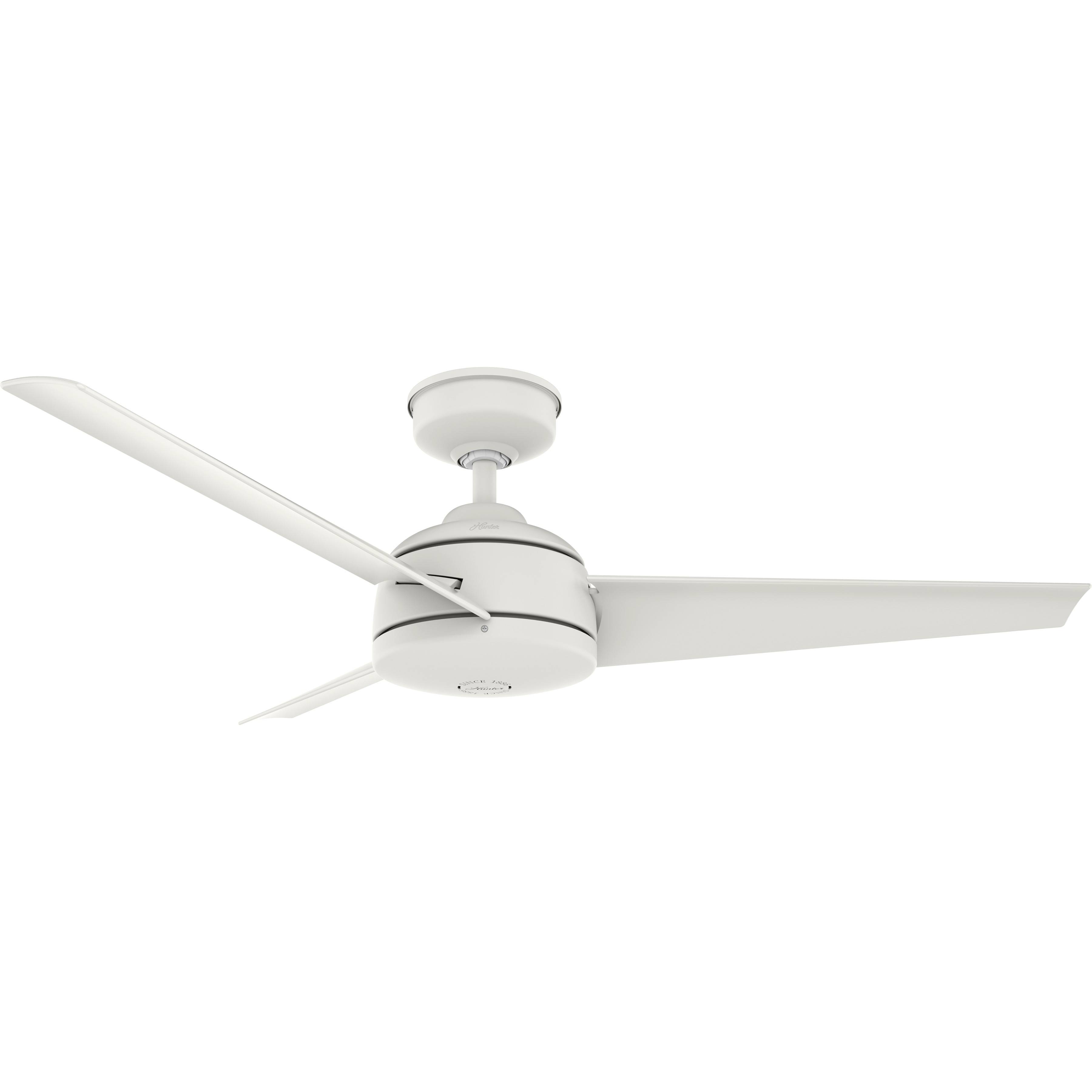 Outdoor Deckenventilator Trimaran Weiß mit Wandschalter