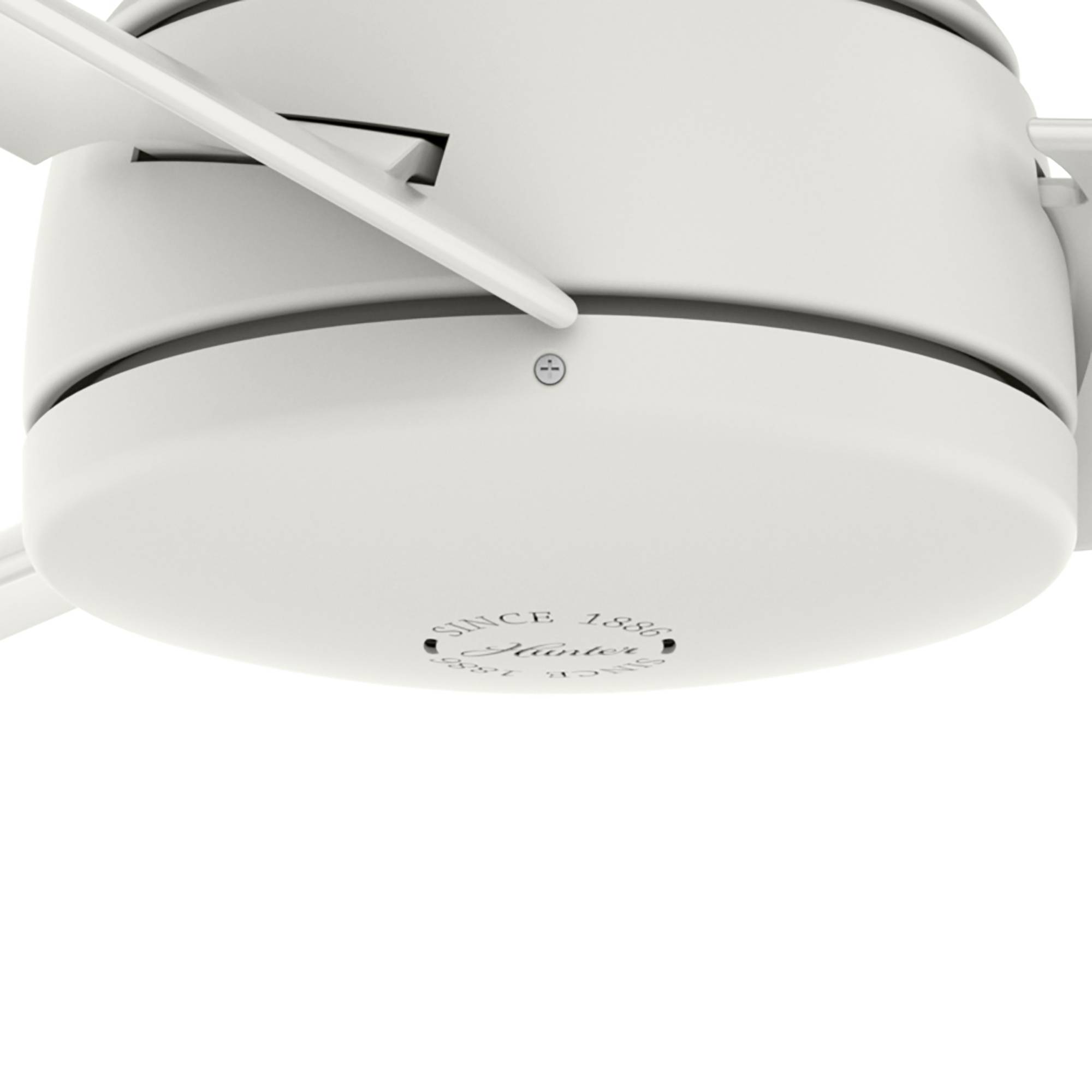 Outdoor Deckenventilator Trimaran Weiß mit Wandschalter