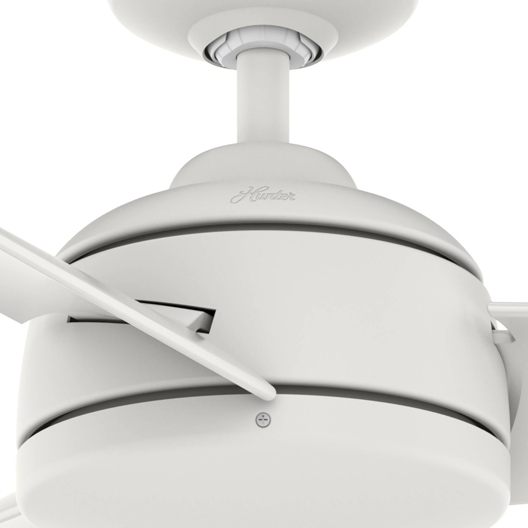 Outdoor Deckenventilator Trimaran Weiß mit Wandschalter