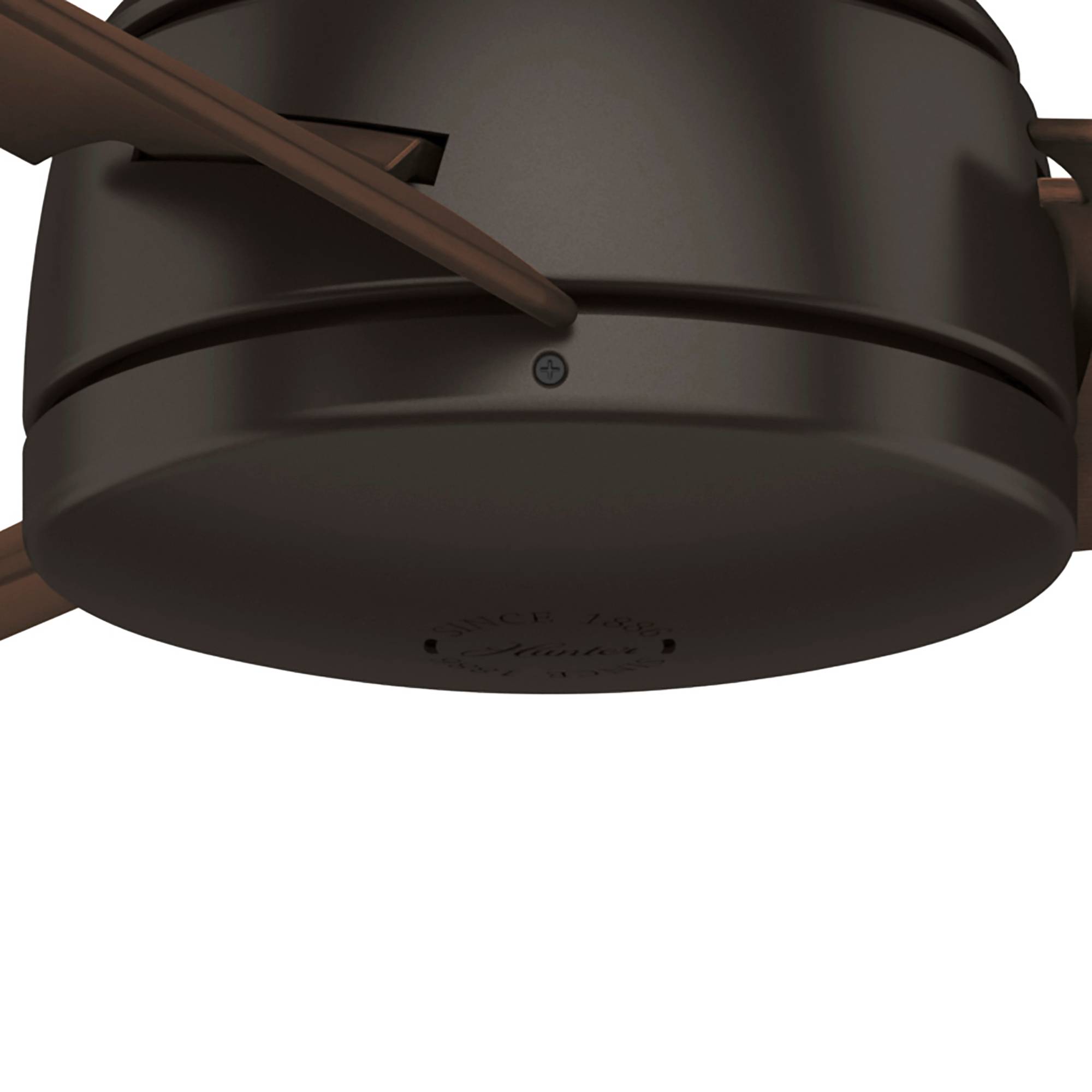 Outdoor Deckenventilator Trimaran Bronze mit Wandschalter