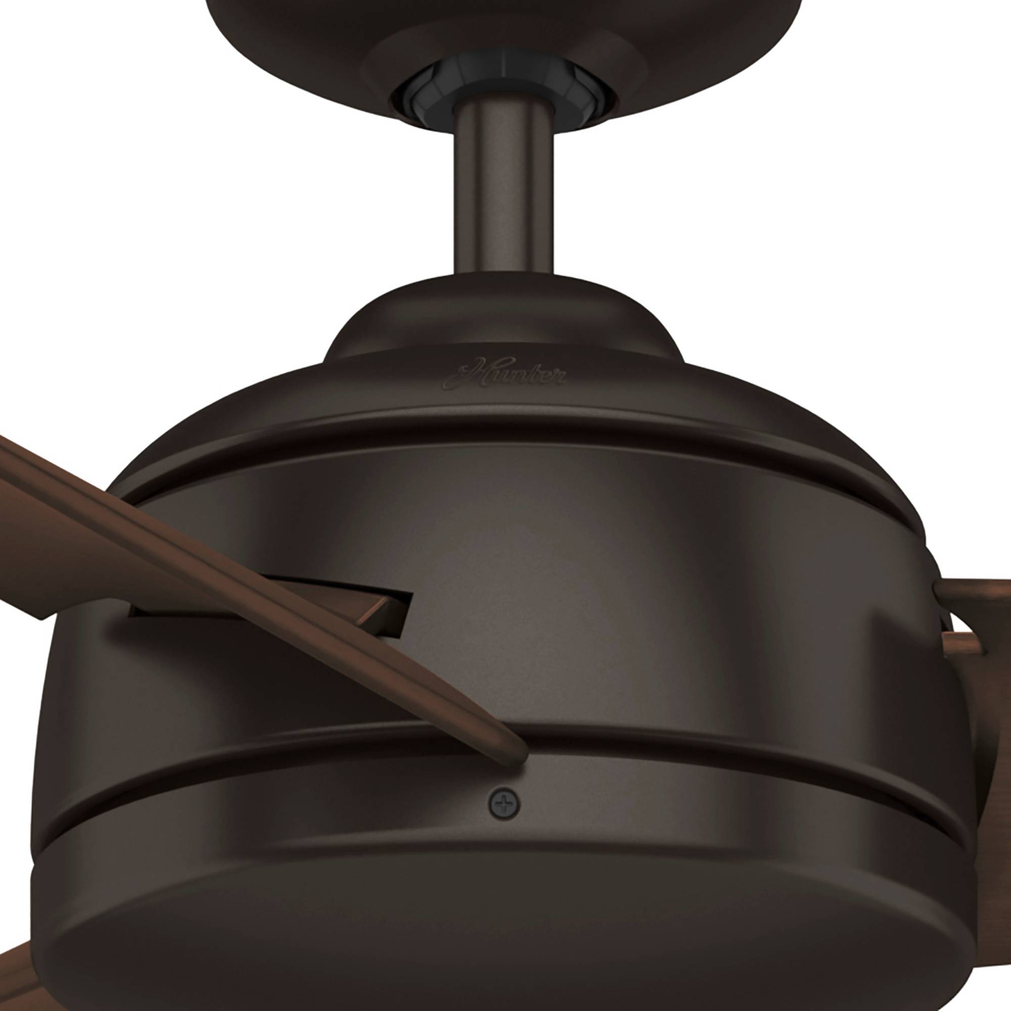 Outdoor Deckenventilator Trimaran Bronze mit Wandschalter