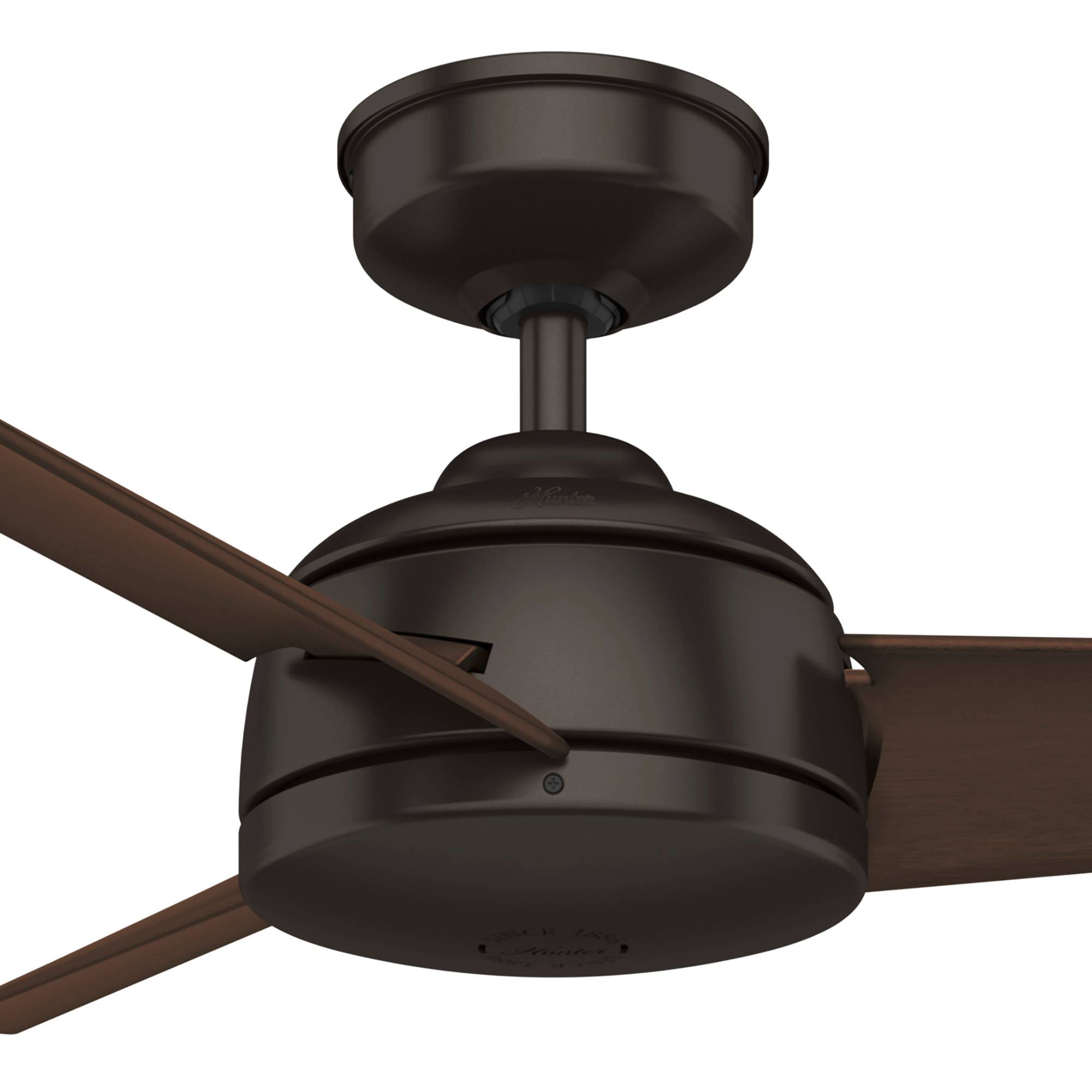 Outdoor Deckenventilator Trimaran Bronze mit Wandschalter