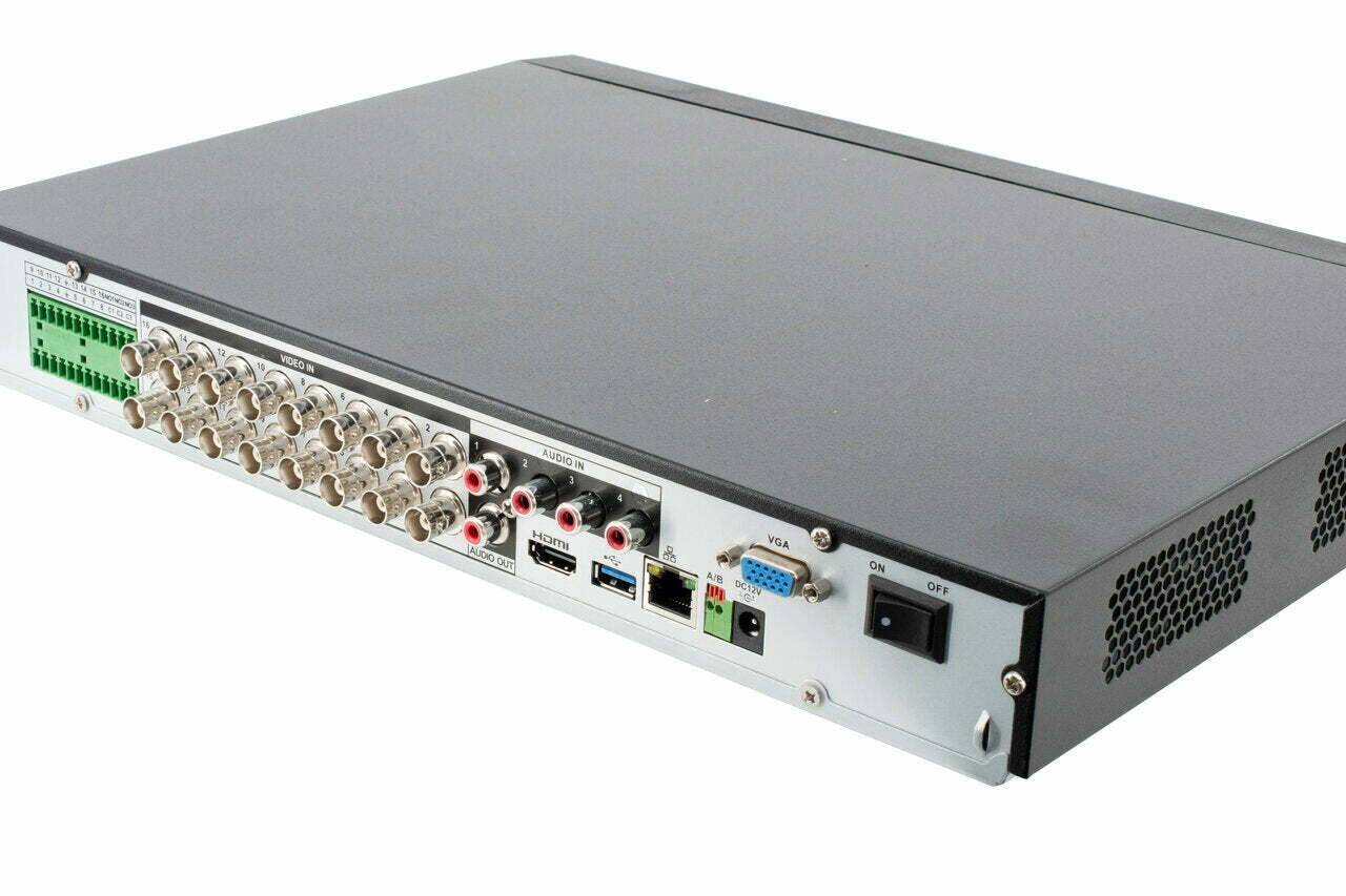 BWPVR-41632i BURG GARD, Pentabrid Videorekorder Dieser digitale Pentabrid Videorekorder kann Videosignale von HD-CVI, T
