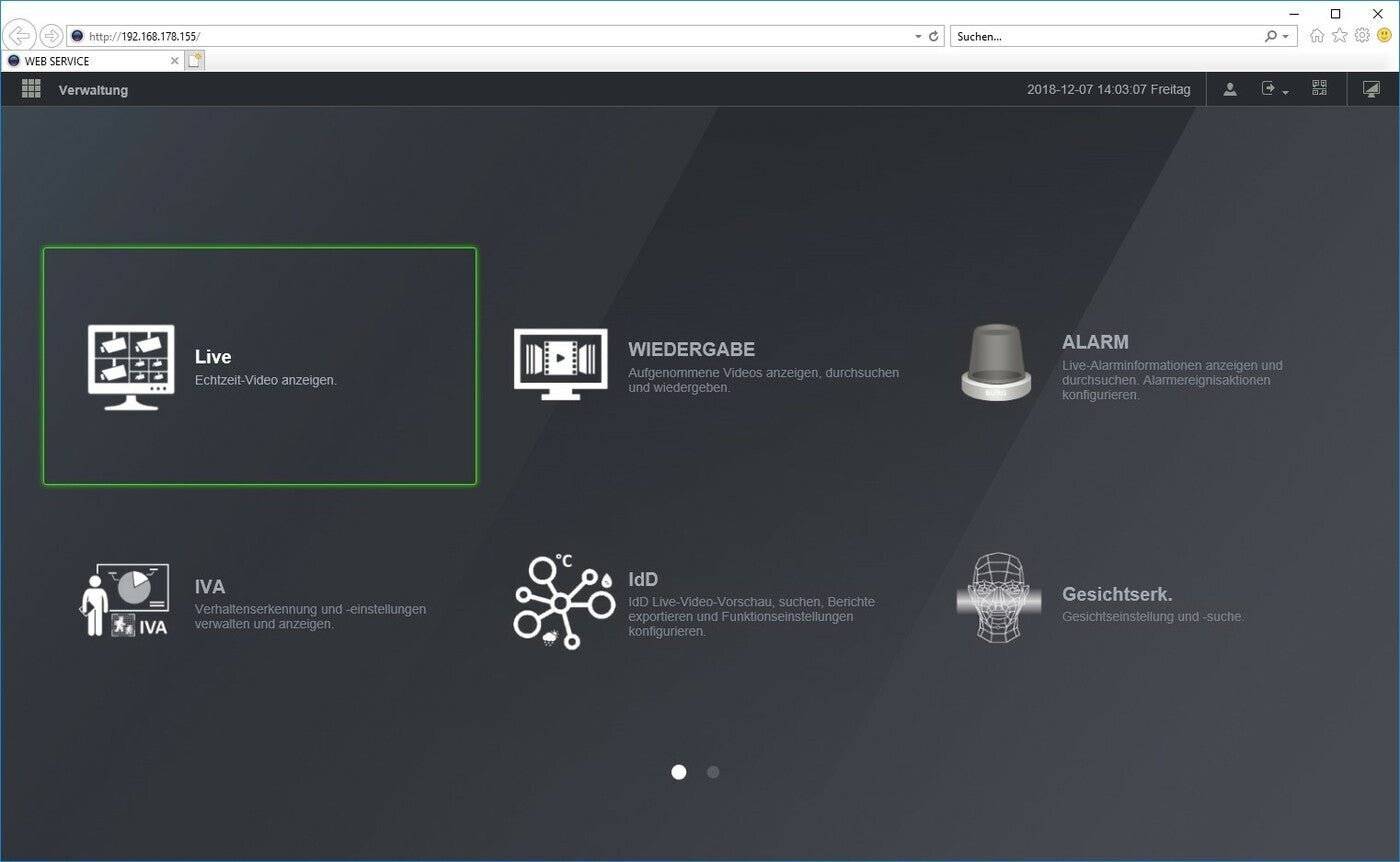 BWPVR-4431I BURG GARD, Pentabrid Videorekorder Dieser digitale Pentabrid Videorekorder kann Videosignale von HD-CVI, TV