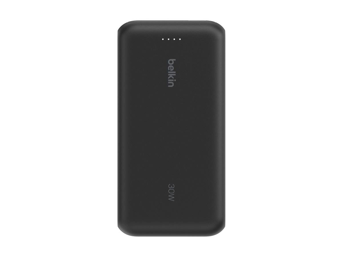 Belkin BoostCharge - Powerbank - mit integriertem Kabel - 20000 mAh - 30 Watt -