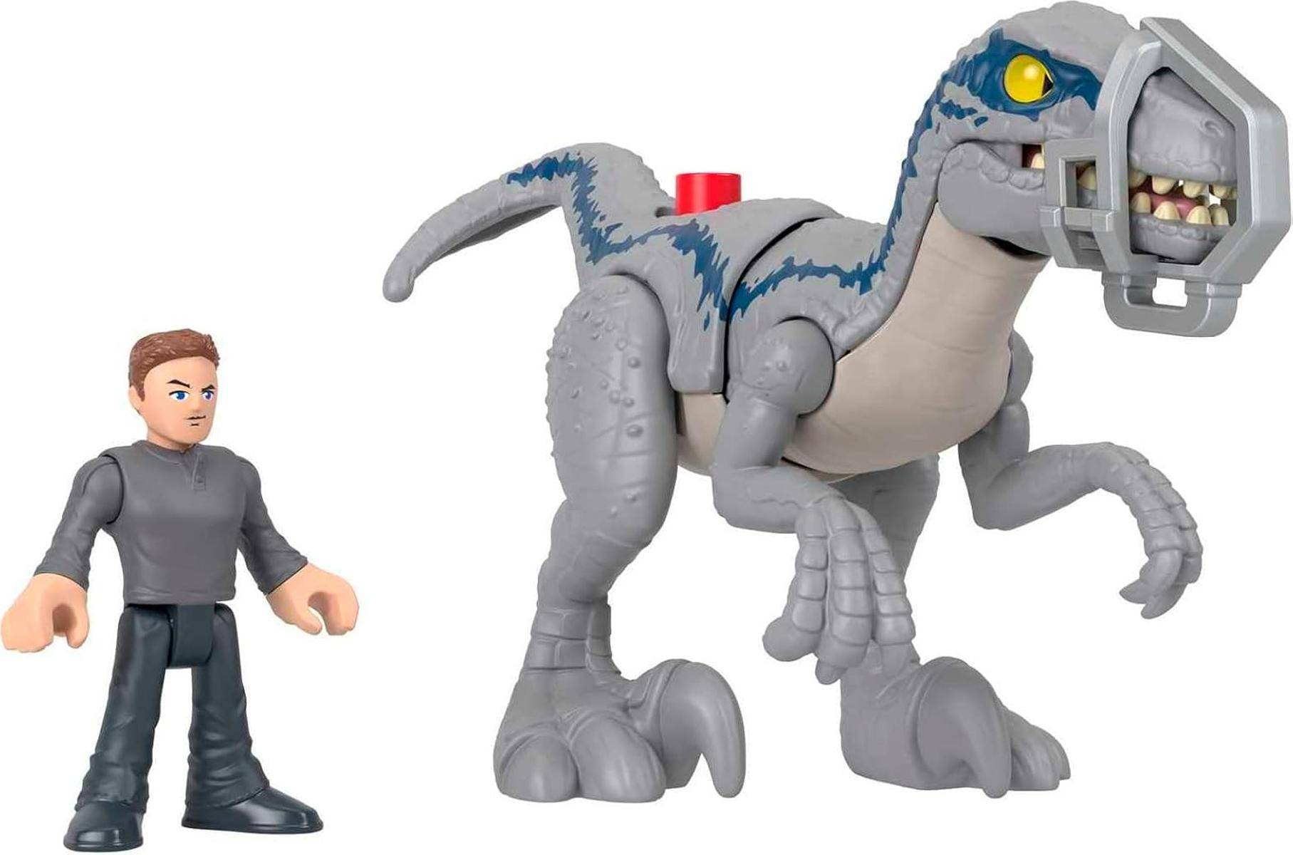 FP PRECOOL IMAGINEXT Jurassic World auf der Flucht Set mit Blue und Owen HKG15