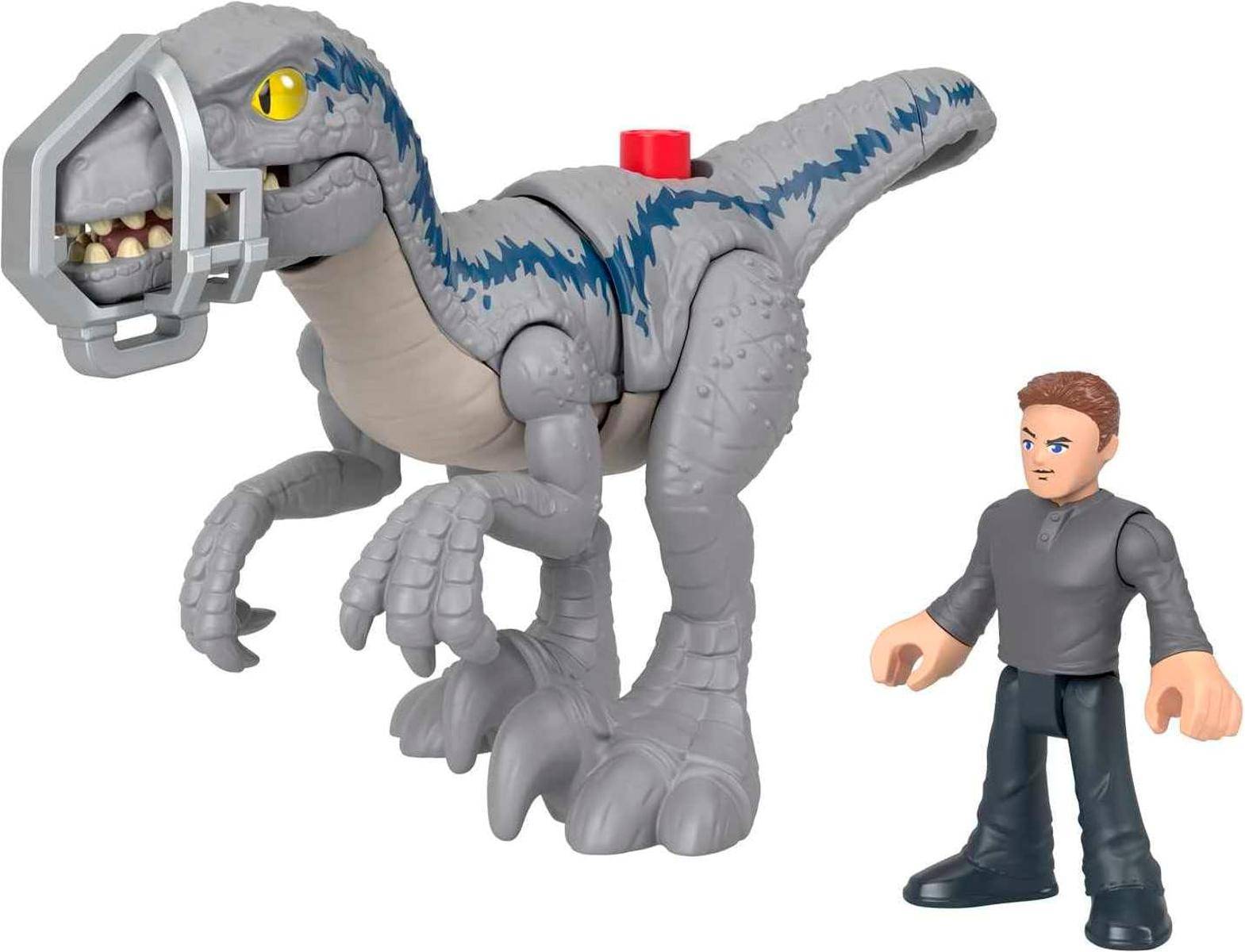 FP PRECOOL IMAGINEXT Jurassic World auf der Flucht Set mit Blue und Owen HKG15