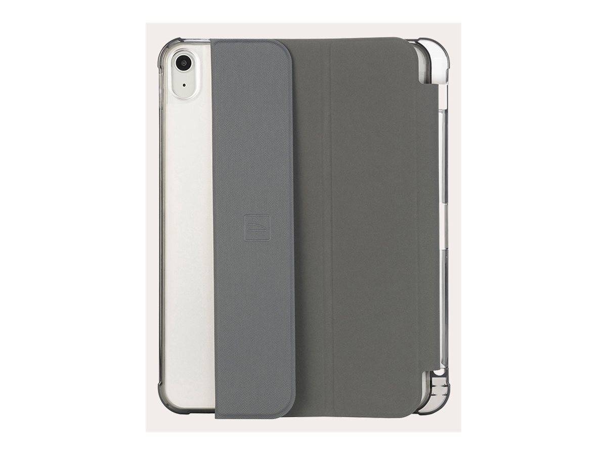 TUCANO Satin - Flip-Hülle für Tablet - Polycarbonat-Rückwand, Rand aus