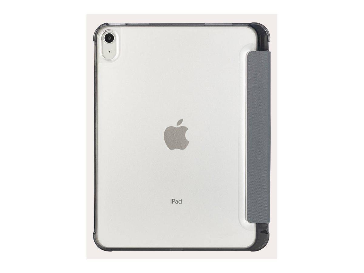 TUCANO Satin - Flip-Hülle für Tablet - Polycarbonat-Rückwand, Rand aus