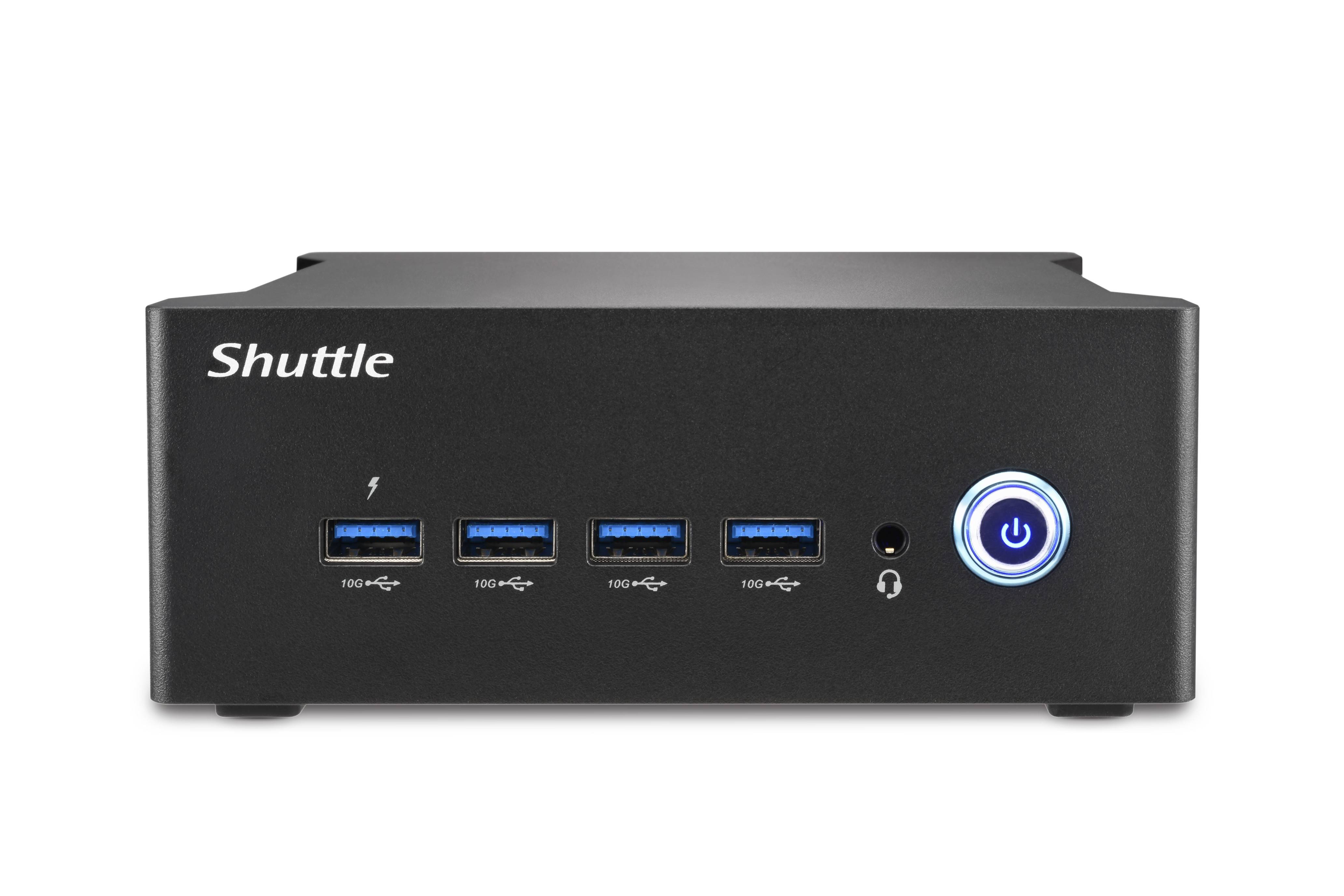 Shuttle Barebone AI-PC nano NT10H9/U5-185H/SO-DIMM/