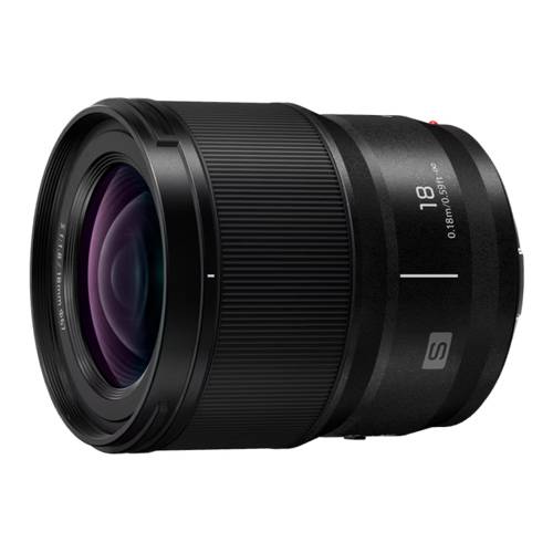 PANASONIC S-S18EC - LUMIX S Wechselobjektiv für AW-UB50E Box-Kameras (18mm | F1.8 | L-Mount) - in schwarz