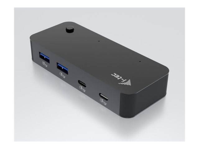i-tec® USB-Hub Universal KVM 4-fach schwarz