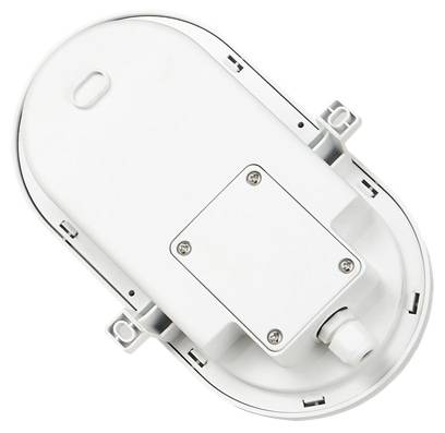 BLULAXA LED-Oval-Leuchte Basis Fix, IR-Sensor, 12W, 1200lm, 4000K, IP54