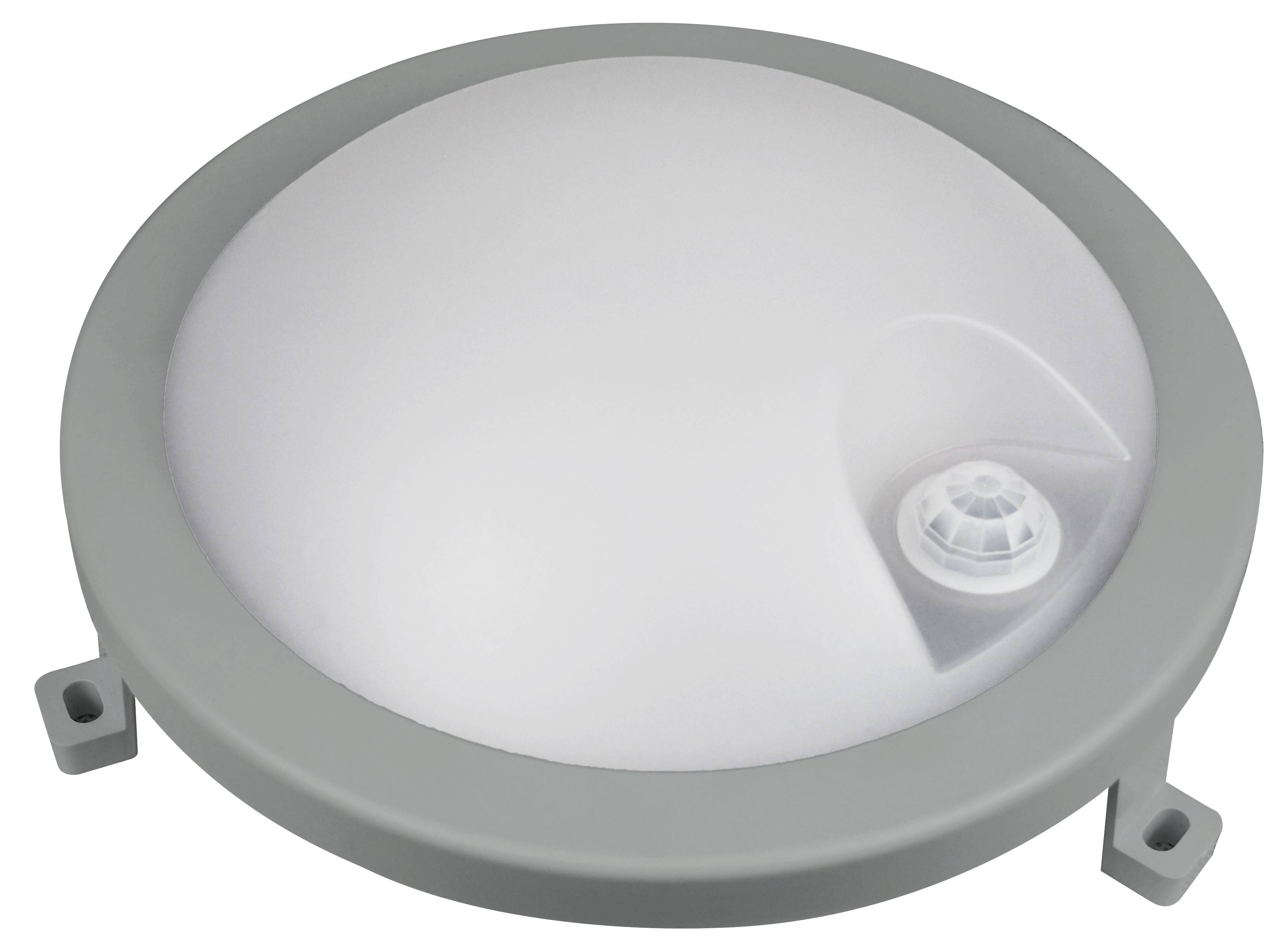 BLULAXA LED-Rund-Leuchte Basis Fix, IR-Sensor, 12W, 1200lm, 4000K, IP54