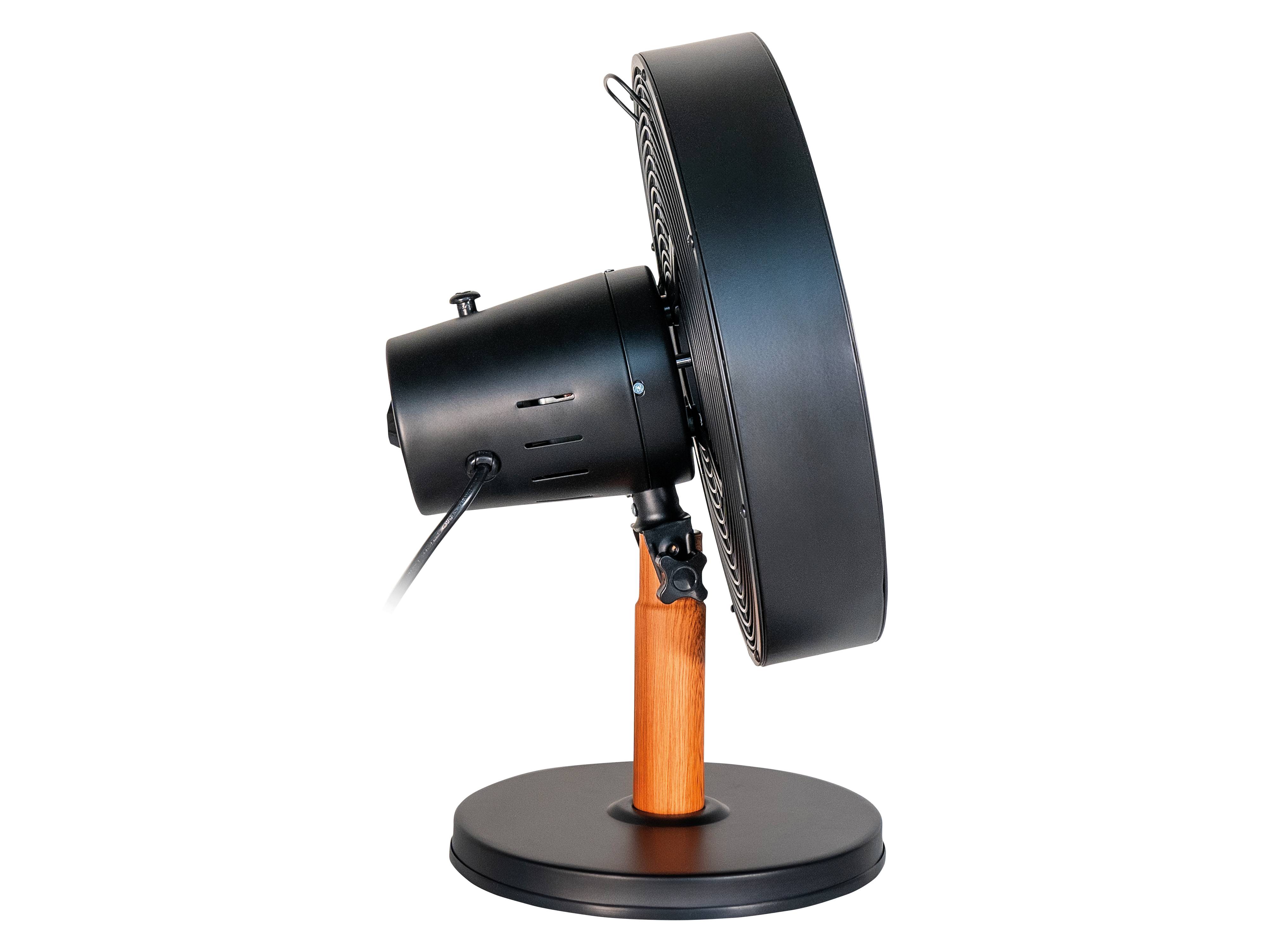 UNOLD Tischventilator 86715, Black Steel, 35 W