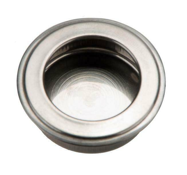 Edelstahl Griffmulde Ø41mm Muschelgriff Möbelgriff Griffmuschel Muschel Griff B