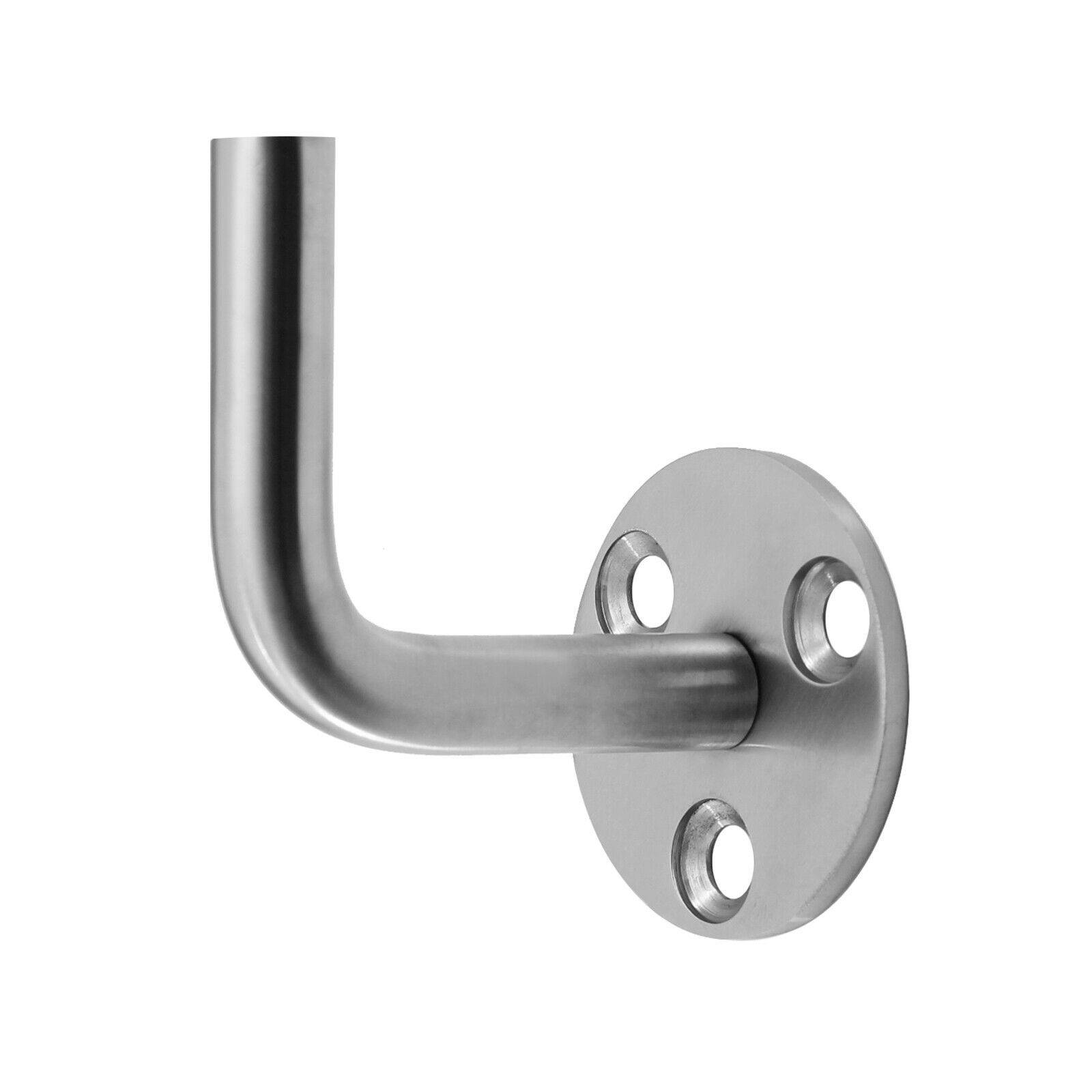 Edelstahl Handlaufhalter Handlaufträger Handlauf Wandhalter Holz Geländer Rohr A - M6 Gewinde