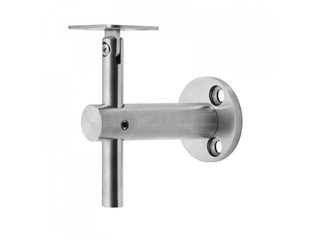 Edelstahl Handlaufhalter Handlaufträger Handlauf Wandhalter Holz Geländer Rohr C - Flach