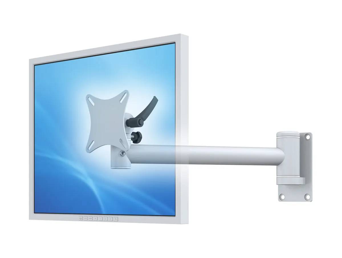 TFT-Star Monitorhalterung für 1 Bildschirm Wandmontage Höhe fix - 17"-32"