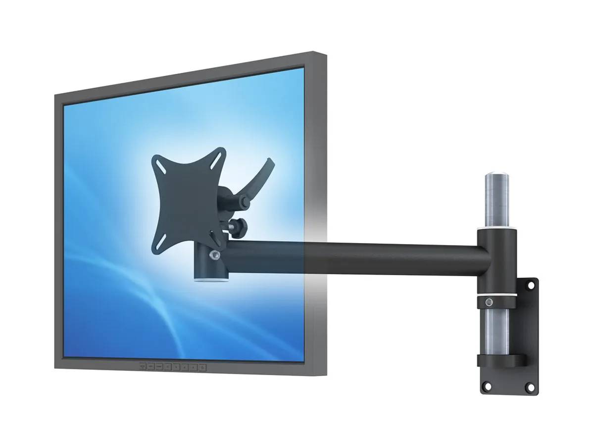 TFT-Star Monitorhalter für 1 Bildschirm Wandmontage Höhe variabel - 17"-32"