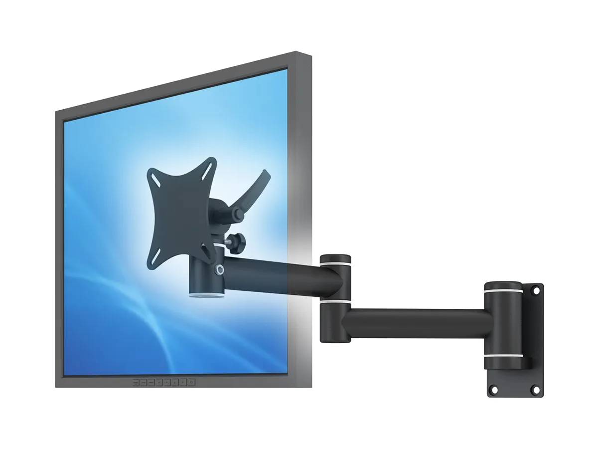 TFT-Vario Monitorhalter für 1 Bildschirm Wandmontage Höhe fix - 17"-32"