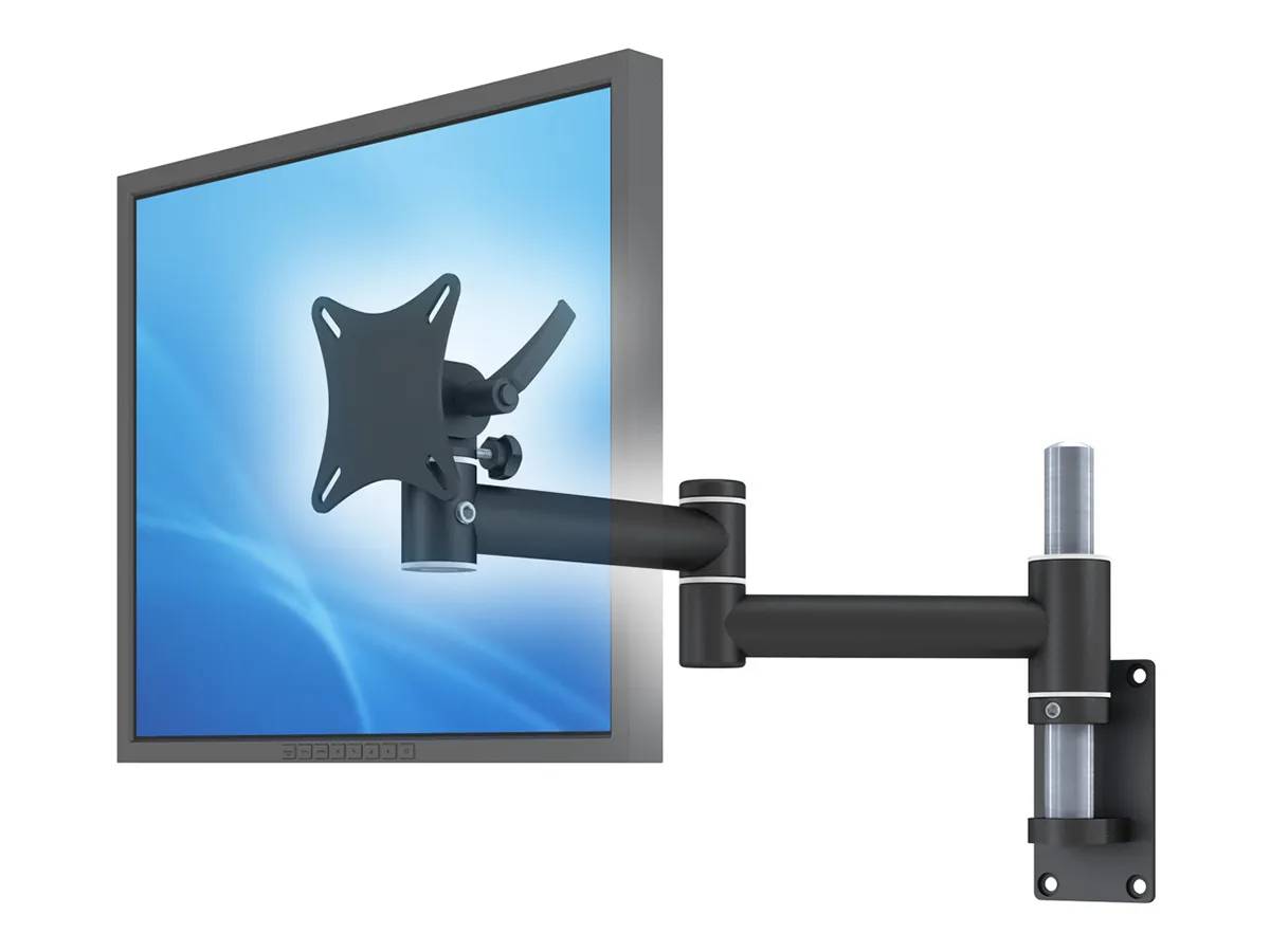 TFT-Vario Monitorhalter für 1 Bildschirm Wandmontage Höhe variabel - 17"-32"