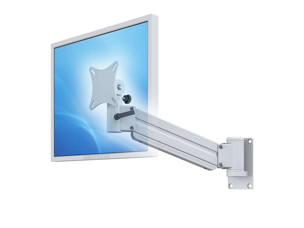TFT-Lift Monitorhalter für 1 Bildschirm Wandbefestigung Höhe fix - 17"-32"