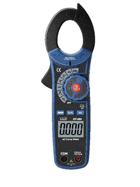 CEM Stromzange DT-350 für Handwerk, Kompakte AC/DC, 400A , 600V