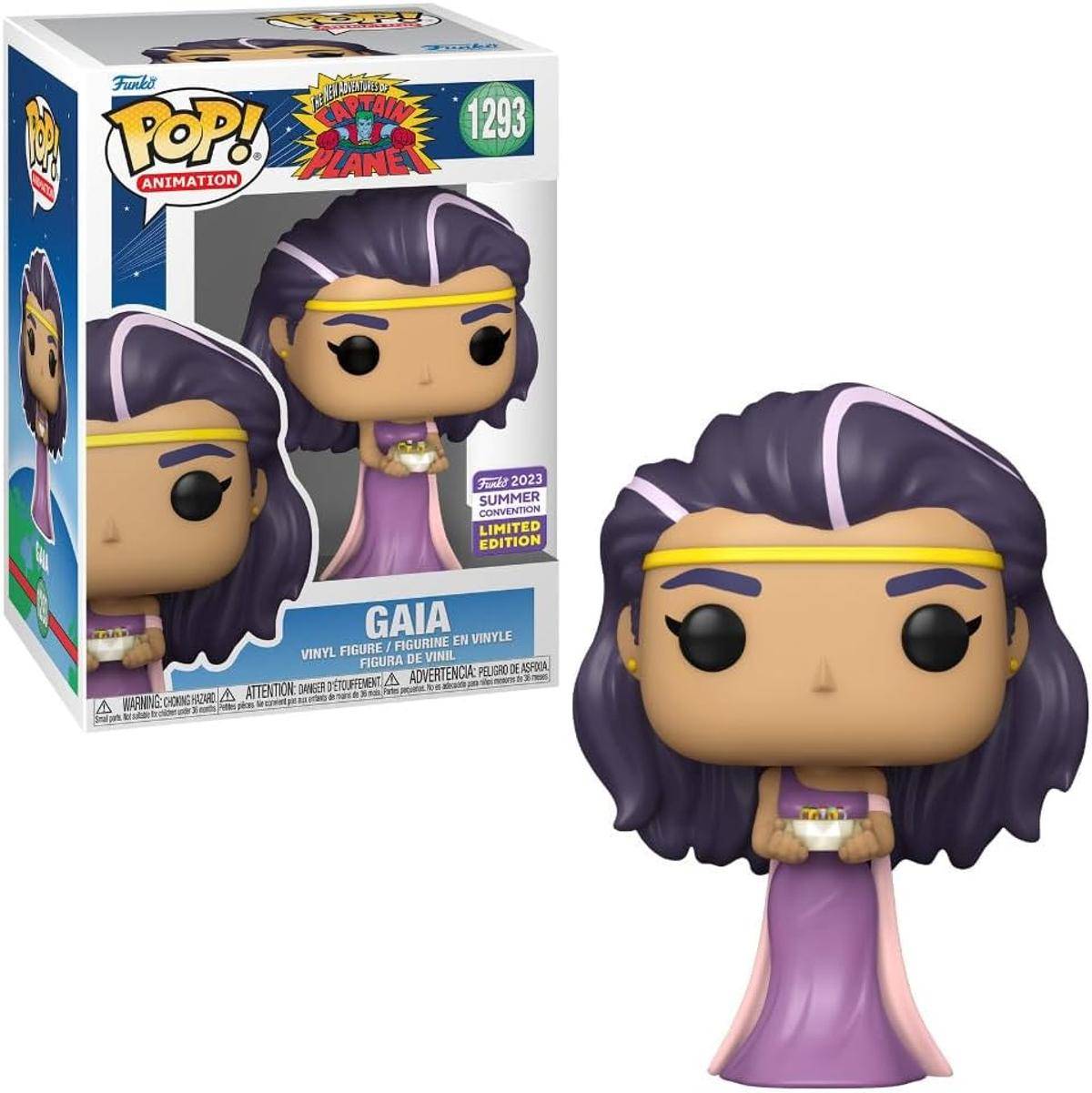 Funko Pop! SDCC 2023 (Geteilt) Die neuen Abenteuer von Captain Planet Gaia