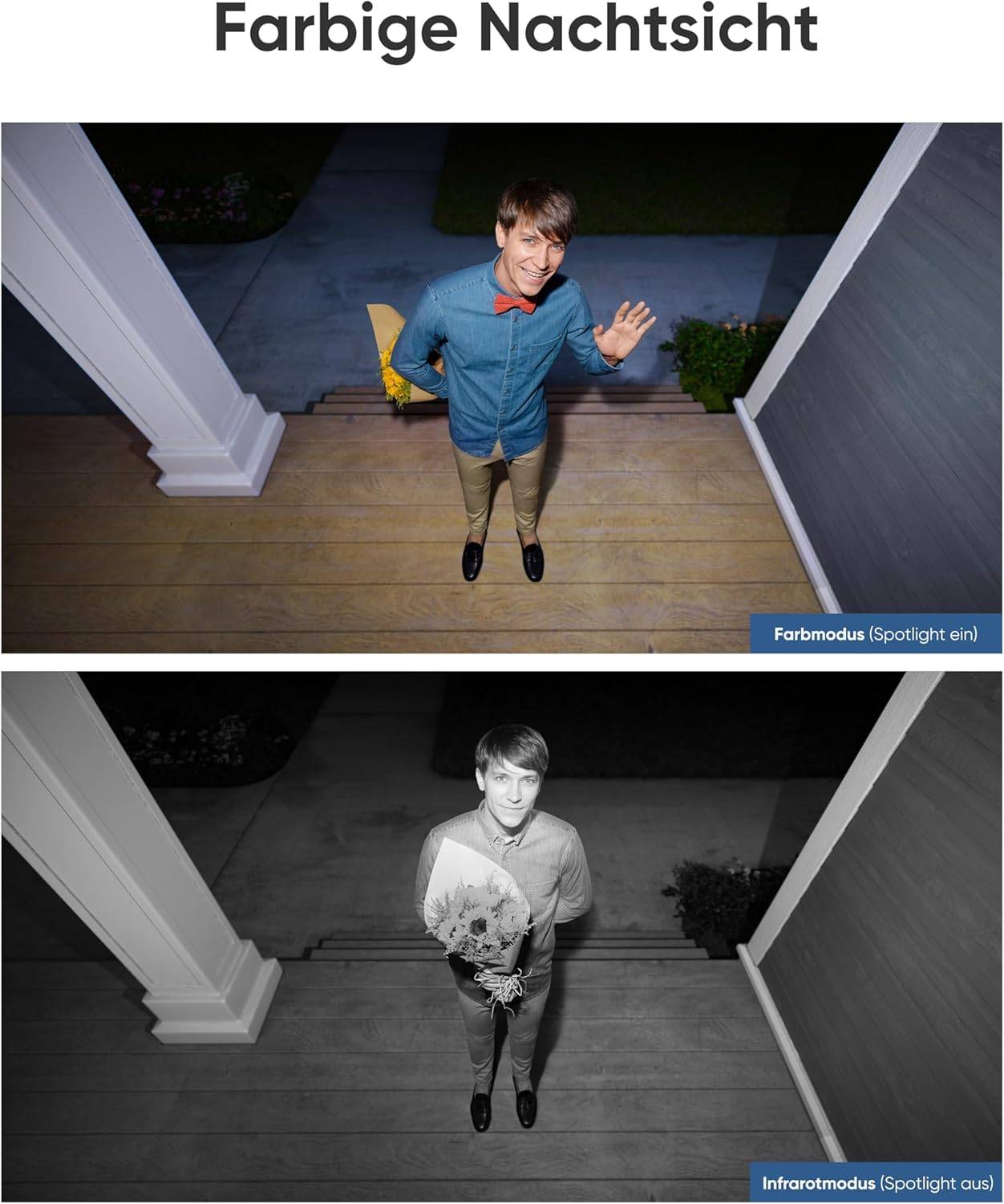 eufy Security eufyCam 2C Überwachungskamera Akku HD 1080p IP67 wetterfest