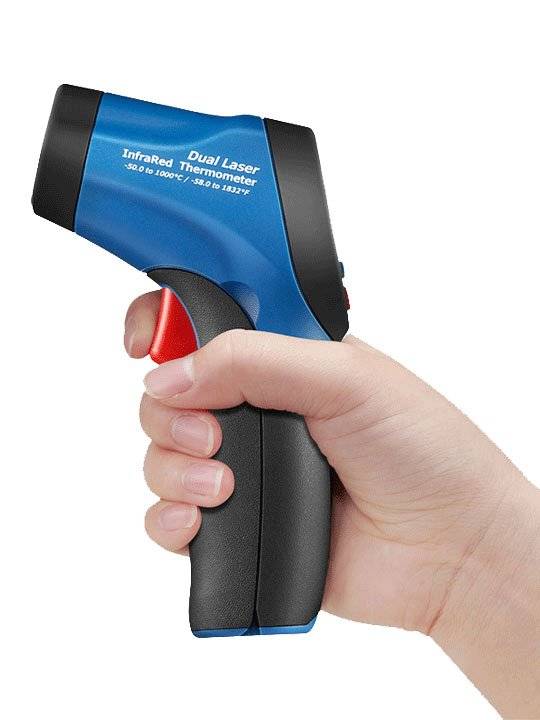 CEM Infrarot Thermometer DT-8861 für Zuhause & Garten ( -50°C , 550ºC )
