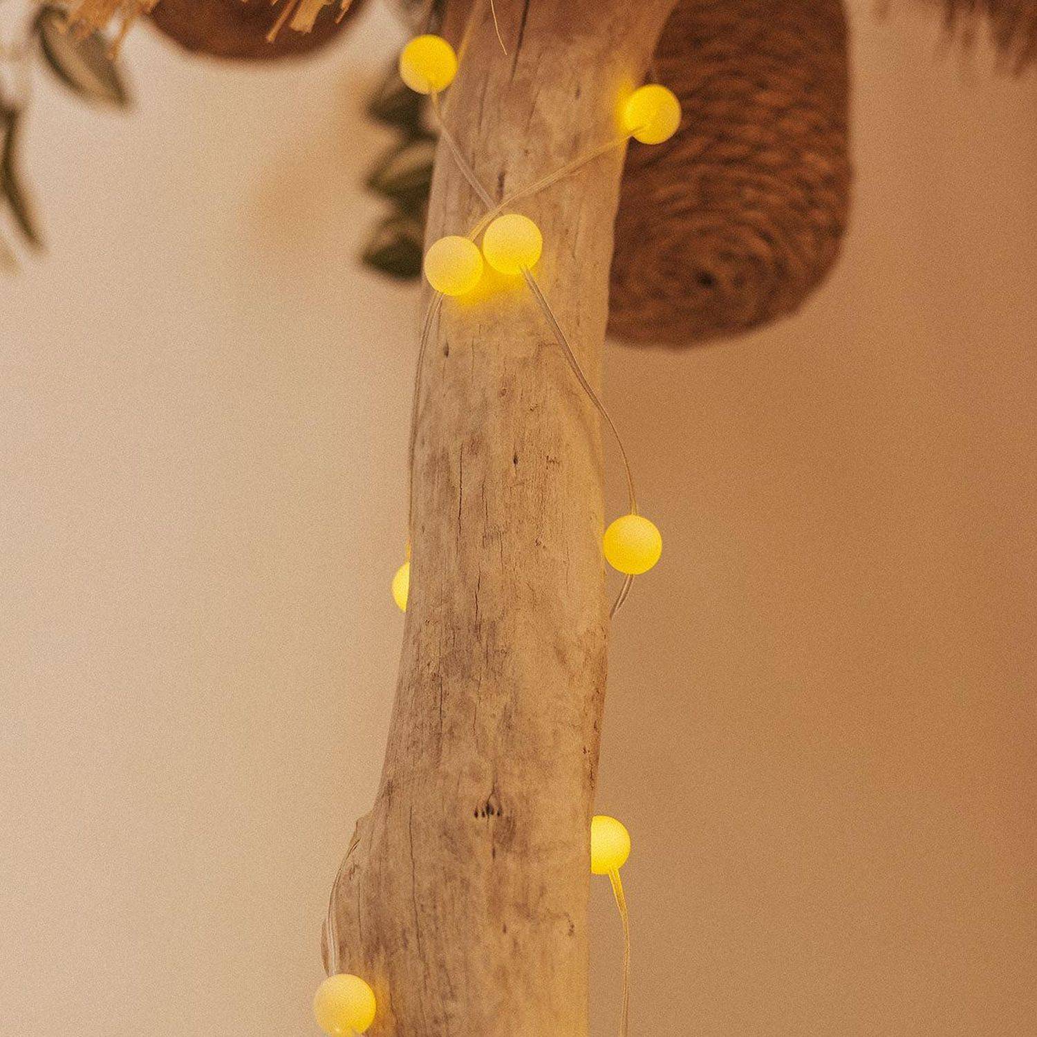 Licht-Erlebnisse LE126660 LED Yilan Solar IP44 1800 K 20000 lm aus Kunststoff in Weiß