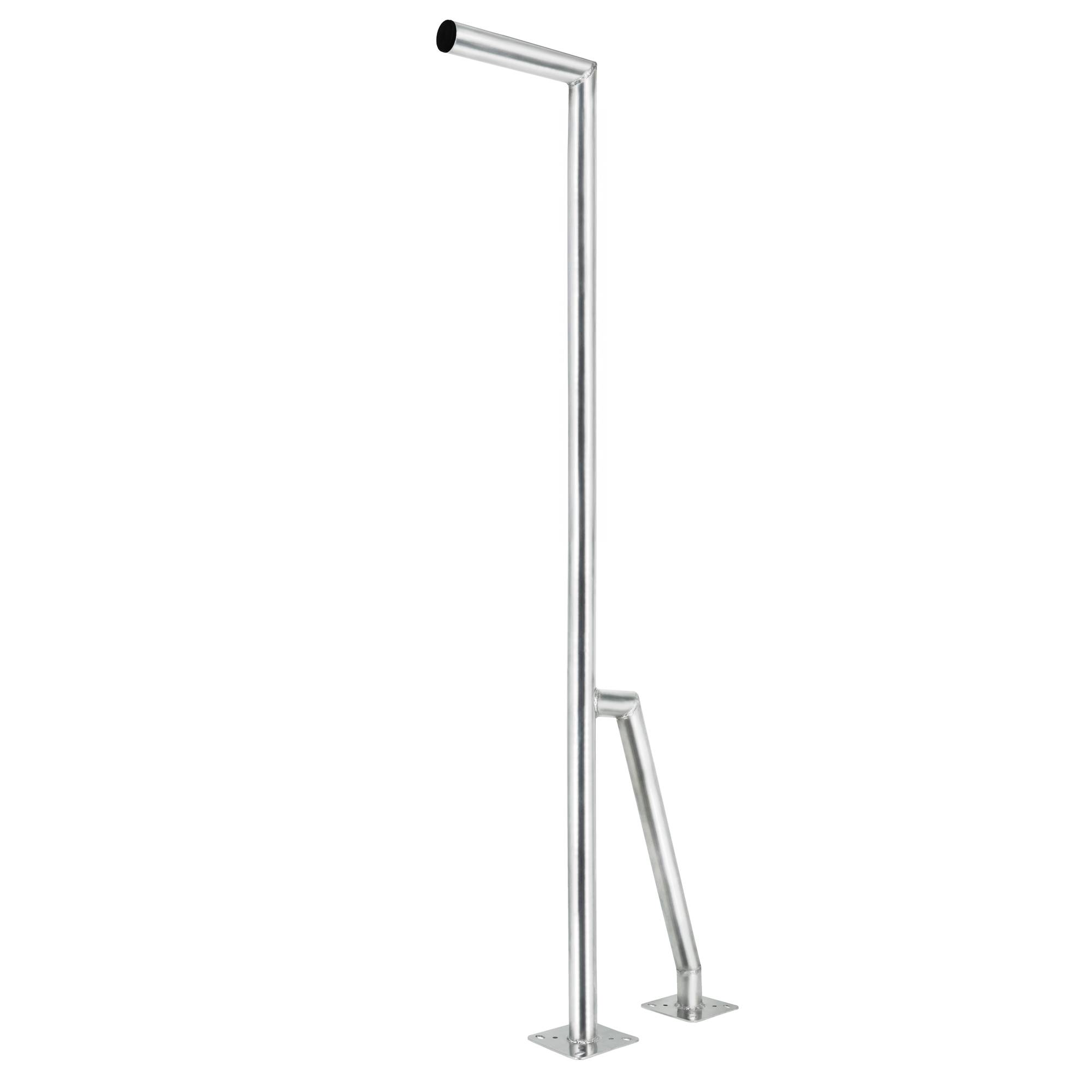 PremiumX 200cm Wandhalter Aluminium zwei Wandplatten Wand-Halterung für Wetterstation Kamera LTE-Antenne Wandausleger 2m