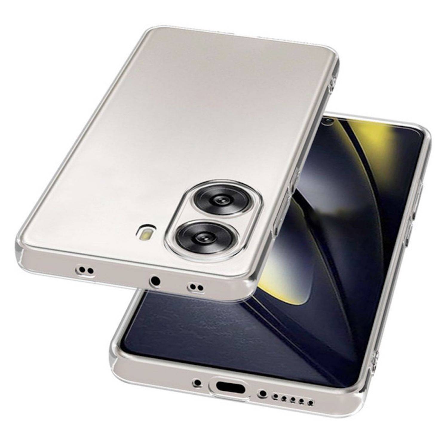 Für Xiaomi Poco X7 Pro 5G / Redmi Turbo 4 Silikon TPU Schutz Handy Hülle Cover Flexibel Transparent