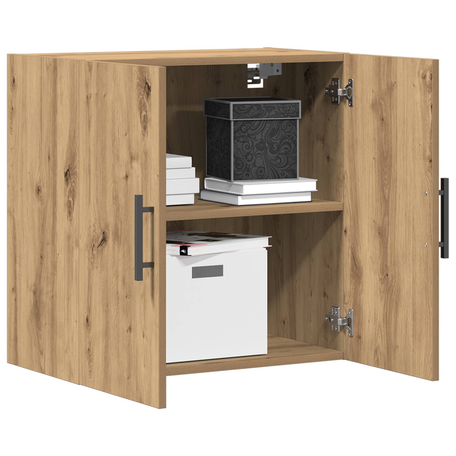 vidaXL Wandschrank Artisan Eiche 60x31,5x60 cm Holzwerkstoff