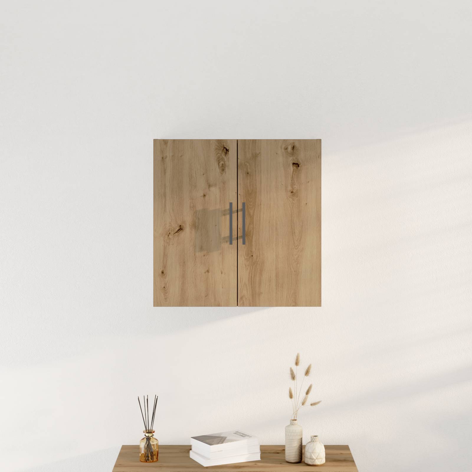vidaXL Wandschrank Artisan Eiche 60x31,5x60 cm Holzwerkstoff