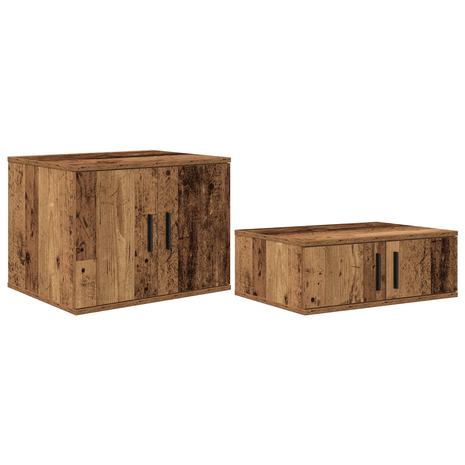 vidaXL Beistellschrank Altholz 108x41x40 cm Holzwerkstoff