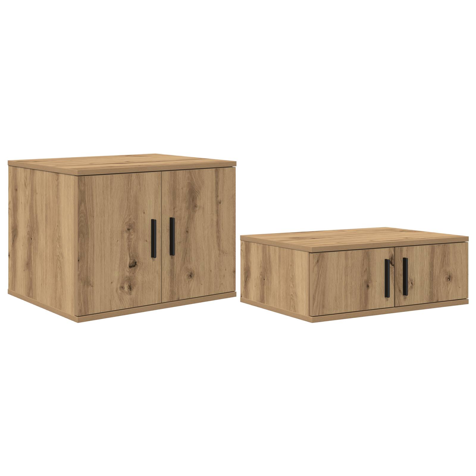 vidaXL Beistellschrank Artisan Eiche 103x41x40 cm Holzwerkstoff