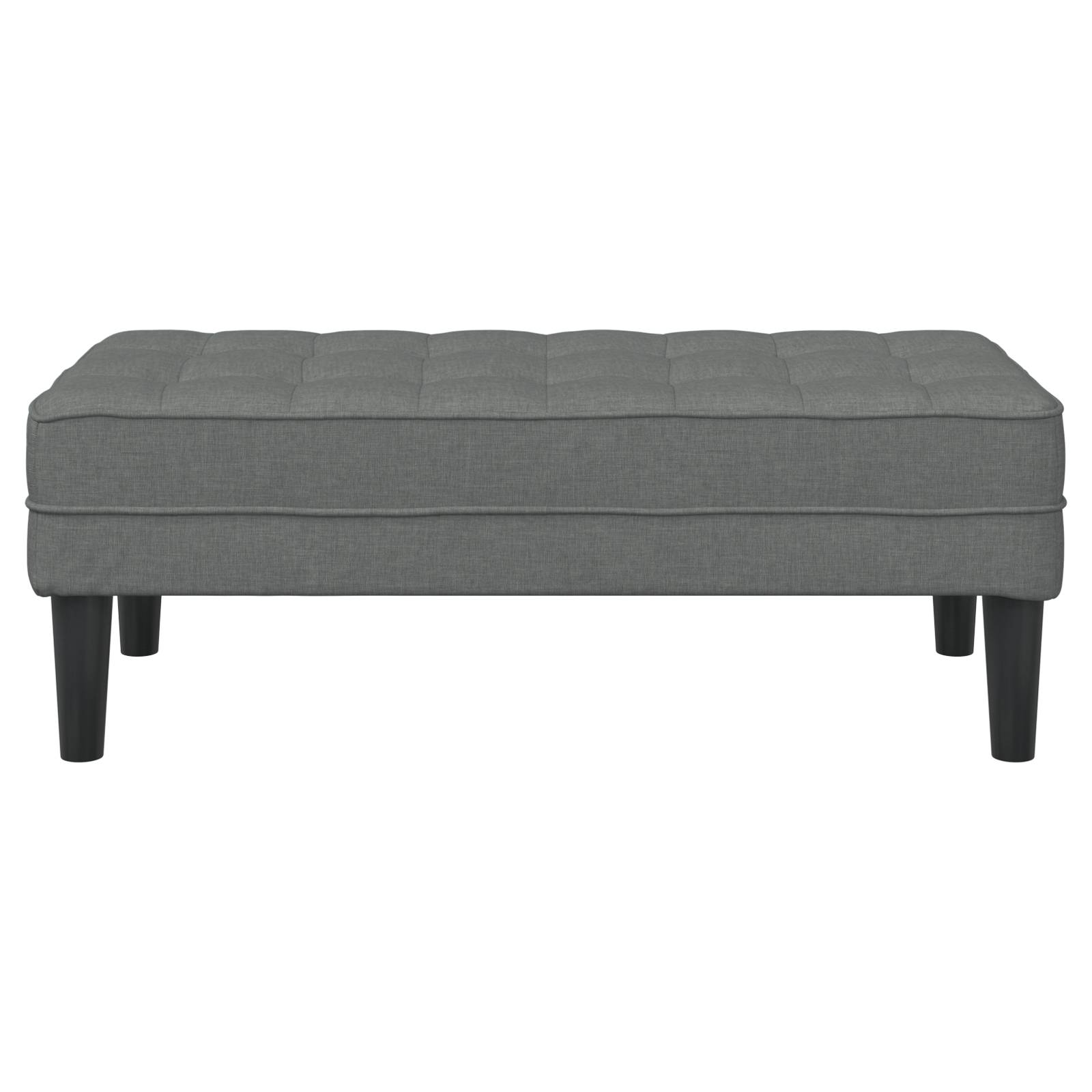 vidaXL Bank Dunkelgrau 113x57x39 cm Stoff