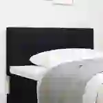 vidaXL LED Kopfteil mit Knopfheftung Schwarz 80 cm Stoff vidaXL LED Kopfteil mit Knopfheftung Schwarz 80 cm Stoff