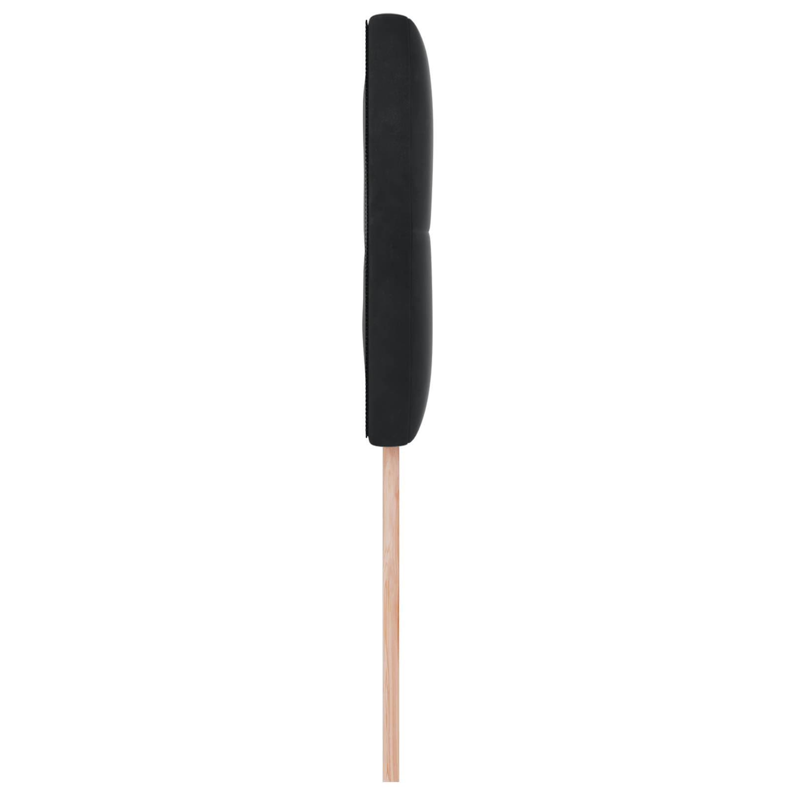 vidaXL Kopfteil mit Knopfheftung Schwarz 100 cm Samt