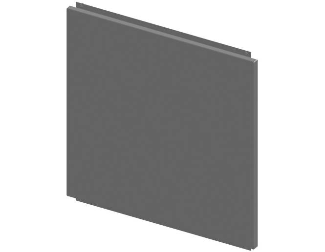 ENOC Rückwand f.12HE W3 BS-W3 12-S Wandschrankserie schwarz 57473 Install.Baumaterial DNT-Schränke