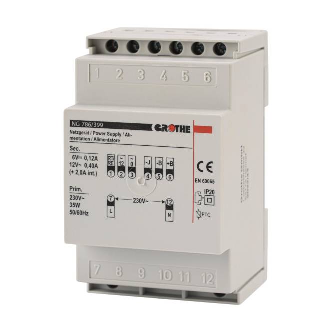 GRO BiBus Netzgerät 74169 NG 786/399 Install.Baumaterial Hauskomm/Batt/Sicher Schwachstrommaterial