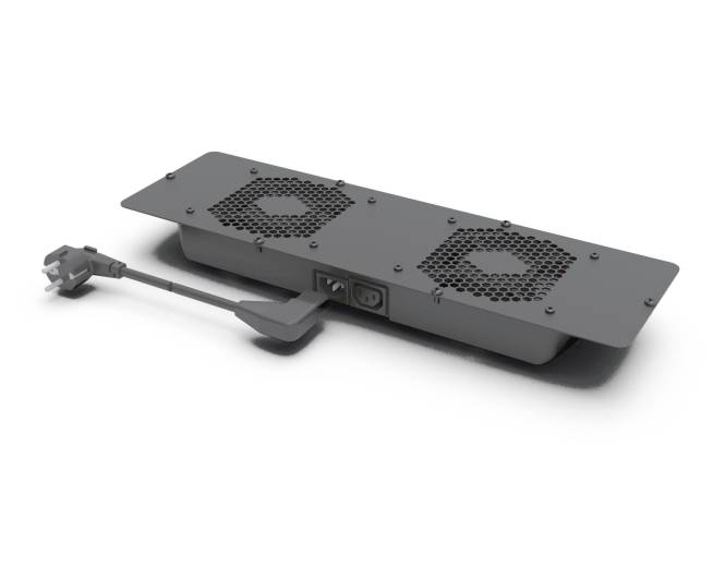 ENOC Lüfterpaket Master schwarz FPME-S m.2Lüftern Thermostat 51101 Install.Baumaterial u Zubeh