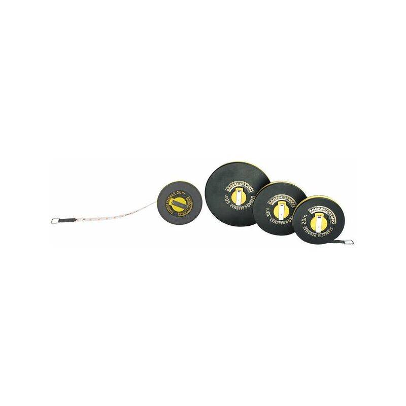 BRÜDER MANNESMANN Glasfaser-Bandmaß, Länge: 20 m