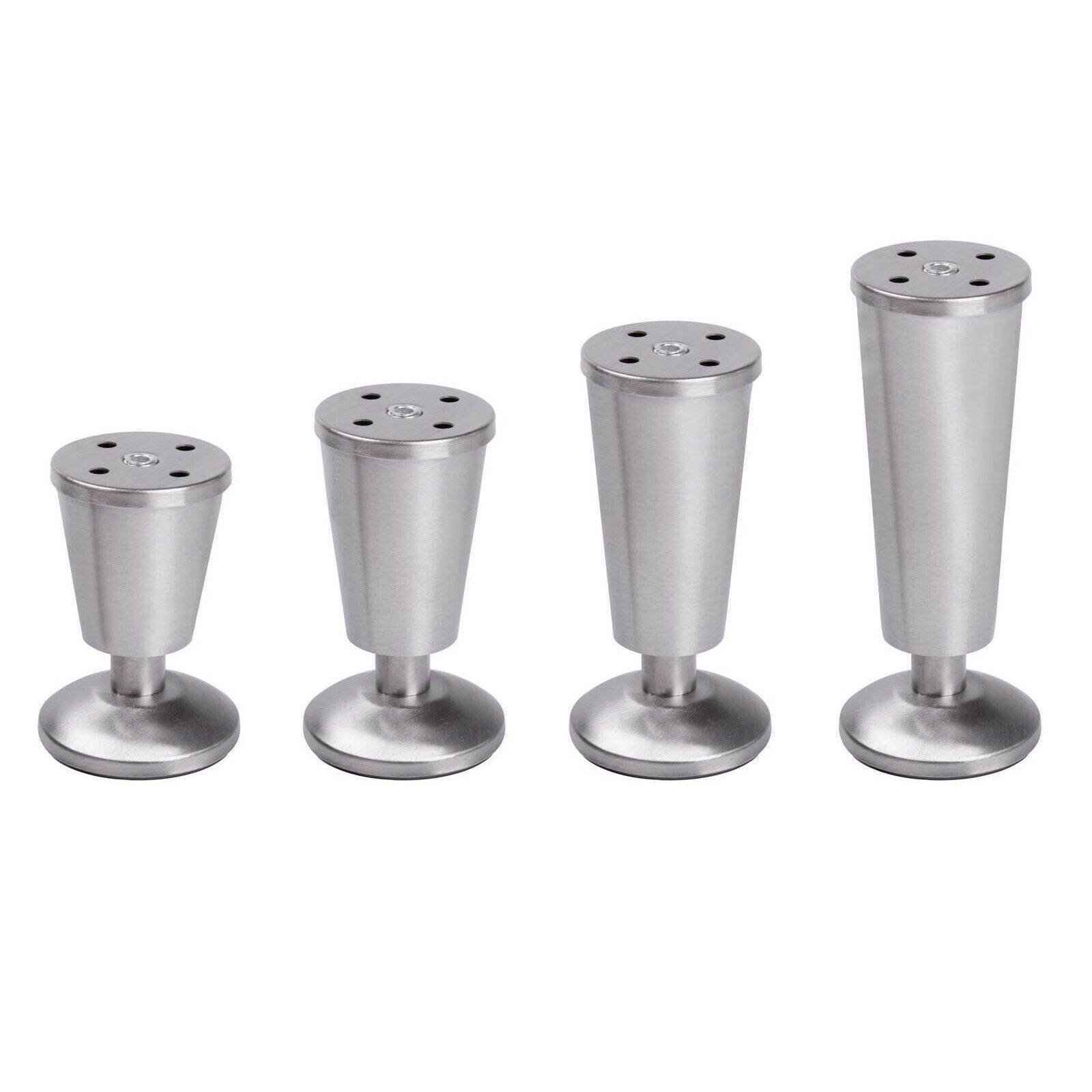 Edelstahl Möbelfüße Schrankfüße Möbelfuß Schrankfuß Stellfuß Stellfüße Fuß Füße 120mm