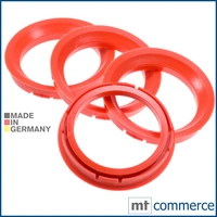 4x BRANDT Zentrierringe 73,0 x 57,1 mm rot Radnabe Felgen Ringe 4x BRANDT Zentrierringe 73,0 x 57,1 mm rot Radnabe Felgen Ringe