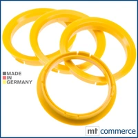 4x BRANDT Zentrierringe 74,1 x 65,1 mm Hellgelb Radnabe Felgen Ringe 4x BRANDT Zentrierringe 74,1 x 65,1 mm Hellgelb Radnabe Felgen Ringe